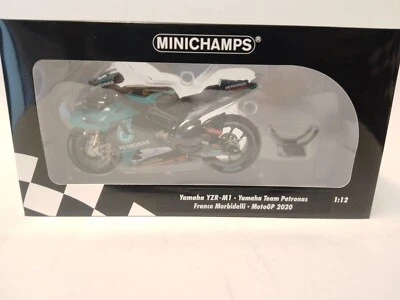 Minichamps Yamaha YZR-M1 #21 Franco Morbidelli MotoGP 2020 1/12 122203021 - Imagen 1 de 2
