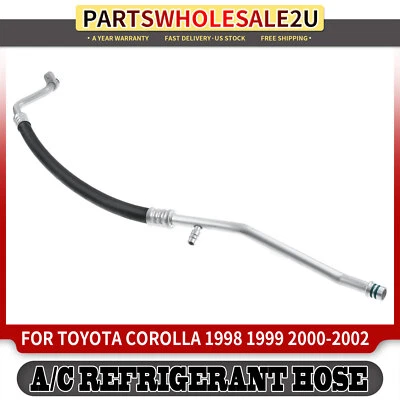A/C Suction Line Hose Assembly for Toyota Corolla 1998 1999 2000 2001 2002 1.8L - Image 1 of 4