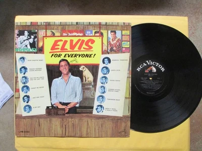 ELVIS PRESLEY "ELVIS FOR EVERYONE" RCA-3450 VG++ MONO "MONAURAL" 1'ST PRESSING - Image 1 of 2