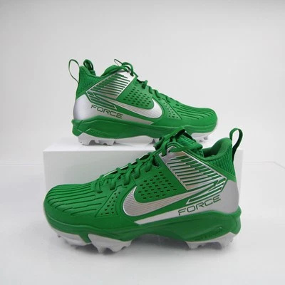 Nuevo botín de fútbol americano Oregon Ducks Nike Force Savage para hombre verde/plateado Foto 1 de 4