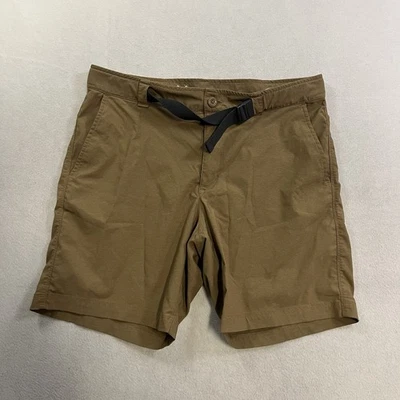 Pantalones Cortos Columbia Para Hombre Talla 34 Marrón Landroamer Ripstop Senderismo Aire Libre Campamento Foto 1 de 4