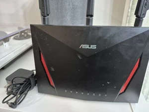 ASUS AC2900 Dual Band Gigabit WiFi Gaming Router Black RT-AC86U - Picture 1 of 2