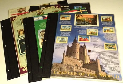 Serie Mundial de Estampillas (diez páginas temáticas) Fútbol, Segunda Guerra Mundial, Alunizaje, etc. Foto 1 de 4