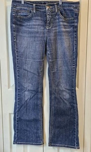 Tommy Hilfiger American Hope Classic Rise Boot Cut Jeans, blu, taglia 8 - Foto 1 di 12