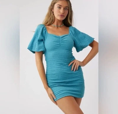 Mini vestido manga abullonada O'Neill para mujer talla XL NUEVO CON ETIQUETAS Foto 1 de 4