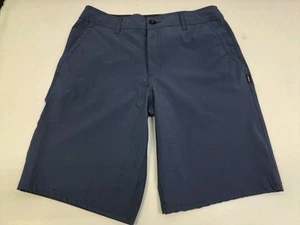 O'NEILL Men's Hybrid Chino Short Pockets Back Pocket Drawstring Blue 32 #7285 - Picture 1 of 9