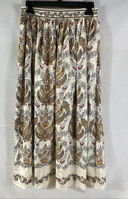 Falda floral marfil Max Studio para mujer talla S Foto 1 de 4