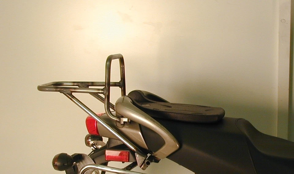 Tubular luggage rack top case carrier black for Buell XB 12 Ulysses (2006-2010) Foto 1 de 1