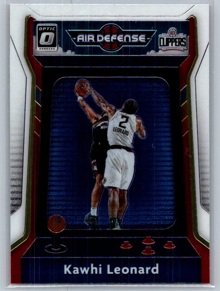2020-21 Donruss Optic #4 Kawhi Leonard Air Defense - Image 1 of 2