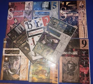 #A27 The Sandman #41-49 serie completa Brief Lives Arc DC Vertigo anni '90 - Foto 1 di 17
