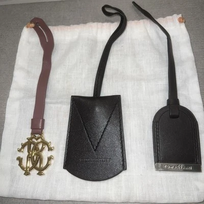 Lot of 3 Roberto Cavali, Burberry, Cole Haan’ Bags’ Tags New - Image 1 of 4