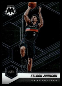 2020-21 Panini Mosaic Keldon Johnson San Antonio Spurs #136 - Picture 1 of 2