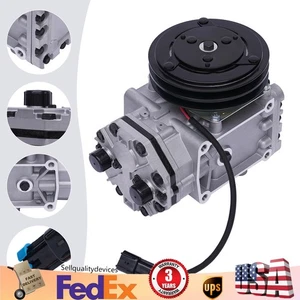 2509450C91 AC Compressor York Style For Freightliner Peterbilt kenworth - Picture 1 of 13