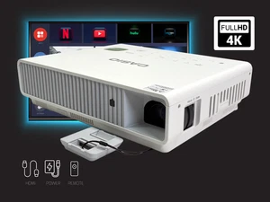 2500 Lumens DLP Projector for Meditation Sessions PC 3D Ready Laser/LED Hybrid🎥 - Picture 1 of 11