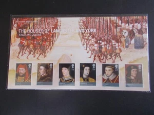 GB QEII 2008 Kings & Queens Lancaster & York + Paquete de presentación M/hoja No.409 - Imagen 1 de 2
