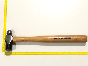 Vintage True Temper Ball Peen Hammer 16 Oz 1016 Wood Handle Tool 🇺🇸 Rare NOS - Picture 1 of 11