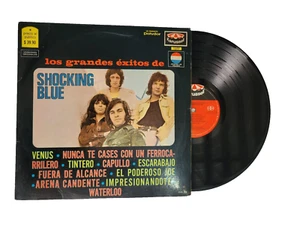Shocking Blue Greatest Hits LP Vinyl Rare Mexican Pressing 1972 unique sleeve - Picture 1 of 12