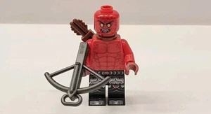 LEGO NEXO KNIGHTS FLAME THROWER MINIFIG nex003 FROM 70312 w/CROSSBOW No Hair VGC - Picture 1 of 5
