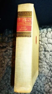 Vintage 1943 PARADISE LOST & OTHER POEMS By JOHN MILTON Classics Club Edition - Foto 1 di 3