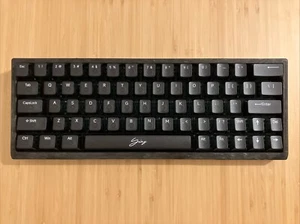 WLmouse Ying63 Carbon Fiber Keyboard Limited Edition | Faster Than Wooting | New - Picture 1 of 14