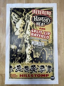 VINTAGE REVEREND HORTON HEAT SPLIT LIPPE RAYFIELD WONDER BALLROOM HILLSTOMP - Bild 1 von 6
