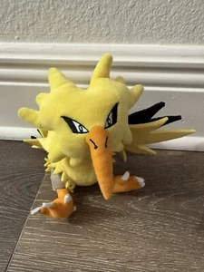 Peluche pupazzo Pokemon Center Fit - Zapdos 6 pollici Go Pikachu seduto cutie originale - Foto 1 di 3