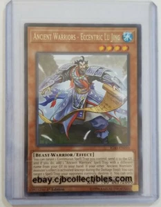 Yu-Gi-Oh! ANCIENT WARRIORS - ECCENTRIC LU JING IGAS-EN010 1st Edition Rare 🍒 - Picture 1 of 5