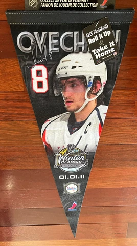 Washington Capitals Ovechkin rare 2011 Winter Classic 30β pennant Cover