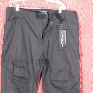 Tactical Pants Black Men's Size 46 Cargo Work Combat Outdoor Hiking Trouser - Picture 1 of 10