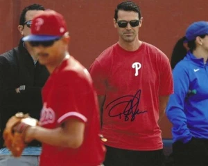 Signed  8x10 PRESTON MATTINGLY Philadelphia Phillies Autographed photo - COA - Picture 1 of 1