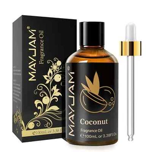 100ML Fruit Fragrance Oil for Diffuser Candle Soap Making Coconut Essential Oils - Picture 1 of 42