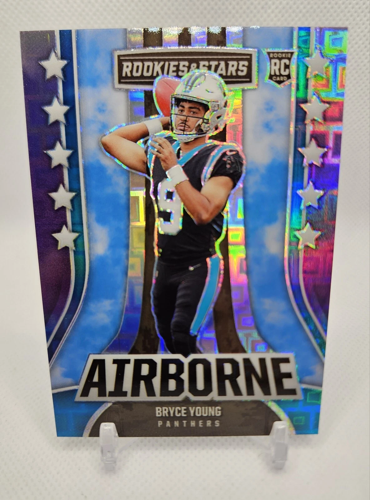 2023 Panini Rookies & Stars Bryce Young Airborne Pandora Rookie RC #/75 Panthers