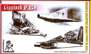 Unicraft Models 1/72 LIPPISCH P.13a German Jet Fighter Project - Bild 1 von 2