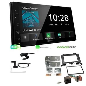 Kenwood Autoradio Apple CarPlay DAB+ für Volkswagen VW Crafter ab 2006 schwarz - Bild 1 von 6