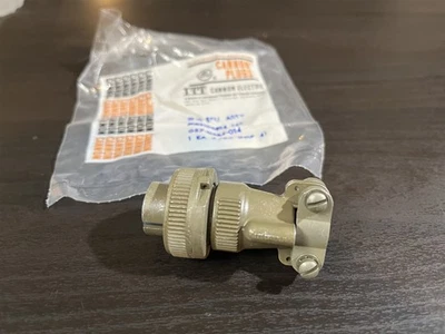 ITT Cannon MS3106E14S-5S 5 Position Circular Connector Plug New Surplus - Image 1 of 4