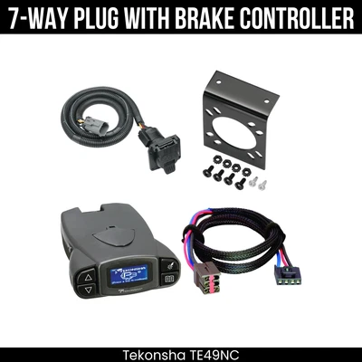 Control de freno de cableado de 7 vías Tekonha para 99-04 Ford F-250 350 450 550 Super Duty Foto 1 de 4