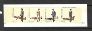PORTUGAL MNH 1984 MILITARY UNIFORMS & AIRCRAFT BOOKLET SCOTT 1592a - Picture 1 of 1