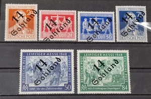 Lokal Deutschland Bezirk 1948 Aufdruck Sohland postfrisch Satz - Bild 1 von 1