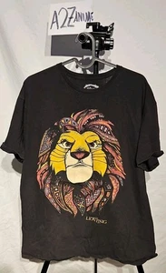 Disney Lion King T Shirt Black Simba Tee Shirt XL - Picture 1 of 4