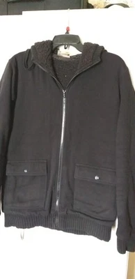 Diawa Black Zip Hooded Jumper Small,Good Condition Fleece Lining - image 1 of 3