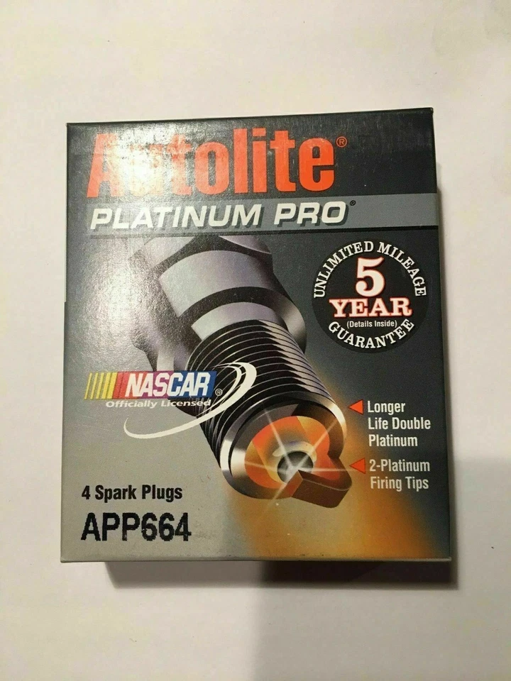 BUJÍAS AUTOLITE PLATINUM (APP 664) PACK DE 4 - 80s GM Foto 1 de 1