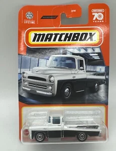 Matchbox Dodge SweptSide PickUp 14/100 70 Years White/Black - D1 - Picture 1 of 3
