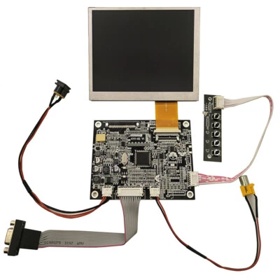 5" inch TFT LCD screen AT050TN22 V.1 640x480 LCD screen VGA AV LCD Control Board - Image 1 of 4