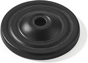 *NEU* 9er-Pack 1,5 Zoll mattschwarze Rückplatte für Schrankknöpfe - Bild 1 von 1