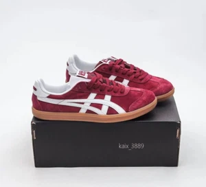 999NUEVOS Onitsuka Tiger MEXICO 66 zapatos deportivos unisex en rojo/blanco clásicos - Imagen 1 de 3