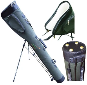 51" GDK GUARDIAN SOPORTE DE LONA VERDE, PISTOLA ANTIDESLIZANTE CON SOPORTE, NEGRO, POP OUT - Imagen 1 de 5
