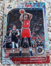 2019-20 Panini NBA Hoops Premium Stock Laser Nassir Little #220 (Rookie Card)