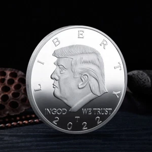 20 PCS US LIBERTY Silver 2022 President Donald Trump Coin Challenge - Picture 1 of 4
