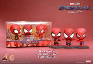 Juego de Coleccionables Hot Toys Marvel Bobble-Head Cosbi SpiderMan No Way Home - Imagen 1 de 12
