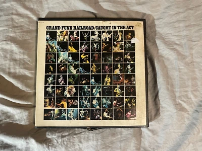 Grand Funk Railroad - Caught In The Act 4 дорожки 3 3/4 ips катушечная лента - Изображение 1 из 3